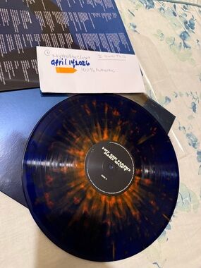 Billie Eilish vinyl hit me hard and soft bio splatter vinyl